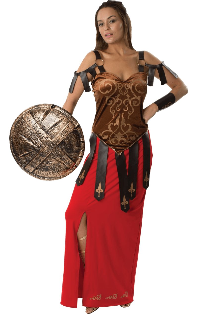Adult Gorgeous Gladiator Fancy Dress Costume - Simply Fancy Dress