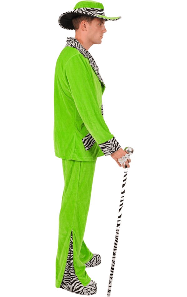 Adult Green Pimp Costume - Simply Fancy Dress