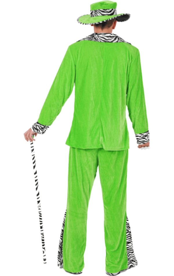 Adult Green Pimp Costume - Simply Fancy Dress