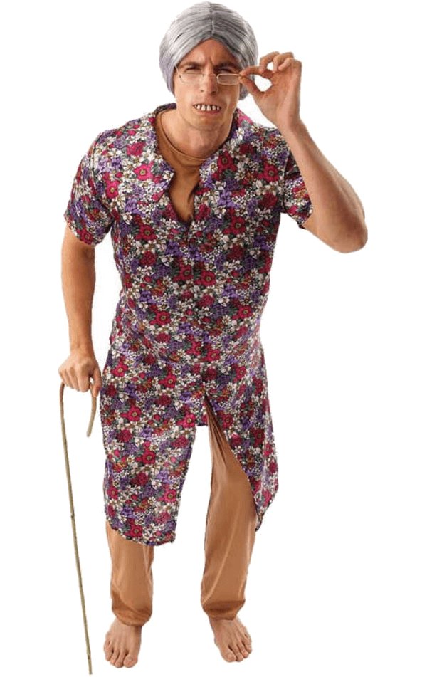 Adult Groping Granny Costume - Simply Fancy Dress