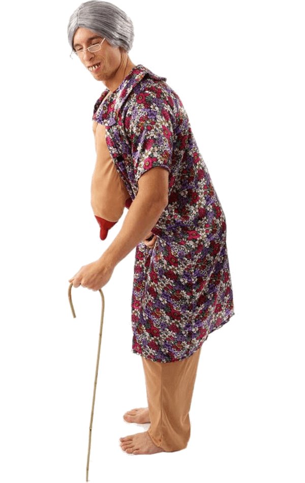 Adult Groping Granny Costume - Simply Fancy Dress