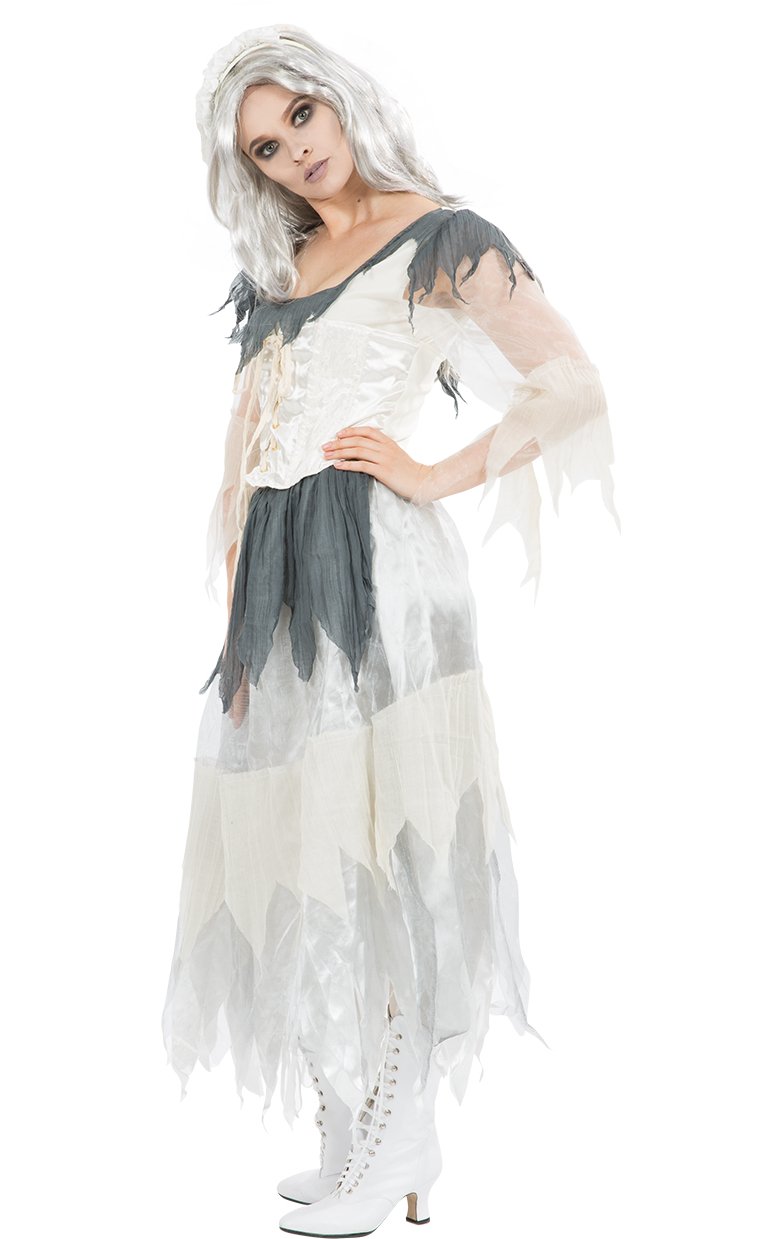 Adult Halloween Corpse Bride Costume - Simply Fancy Dress