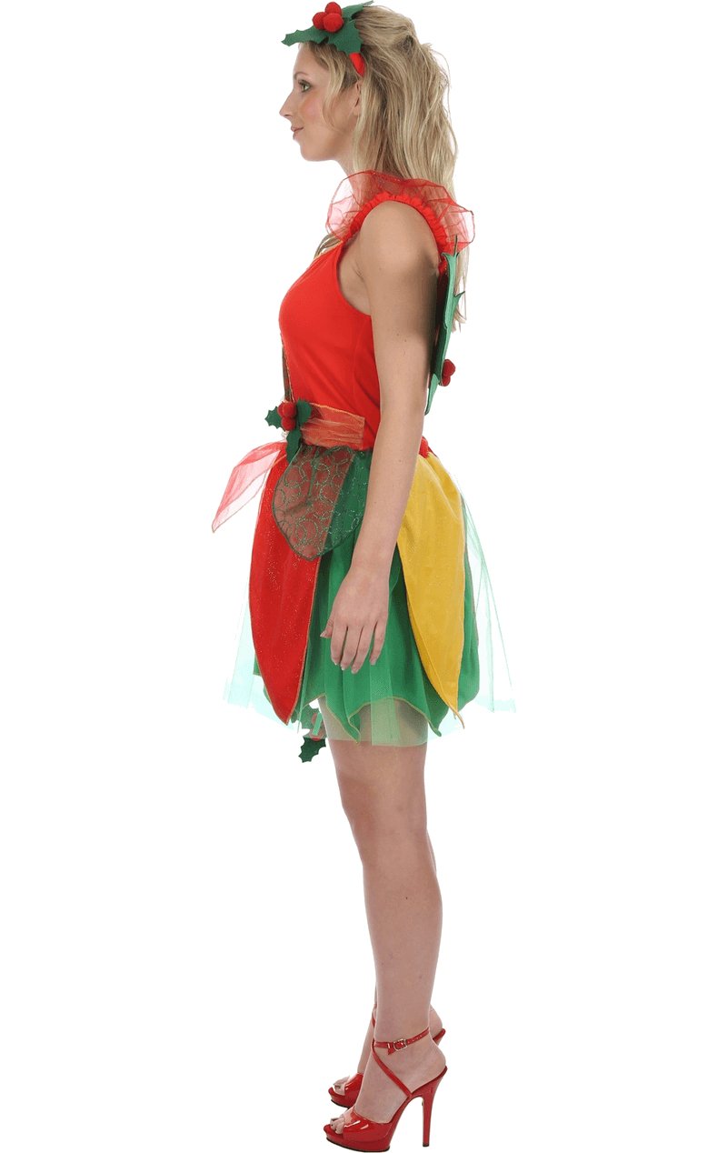 Adult Holly Fairy Costume - Simply Fancy Dress