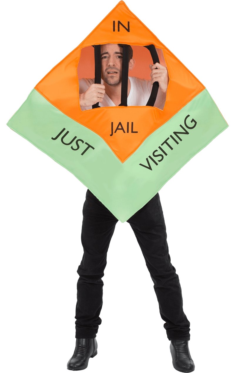 Adult in Jail Costume - Simply Fancy Dress