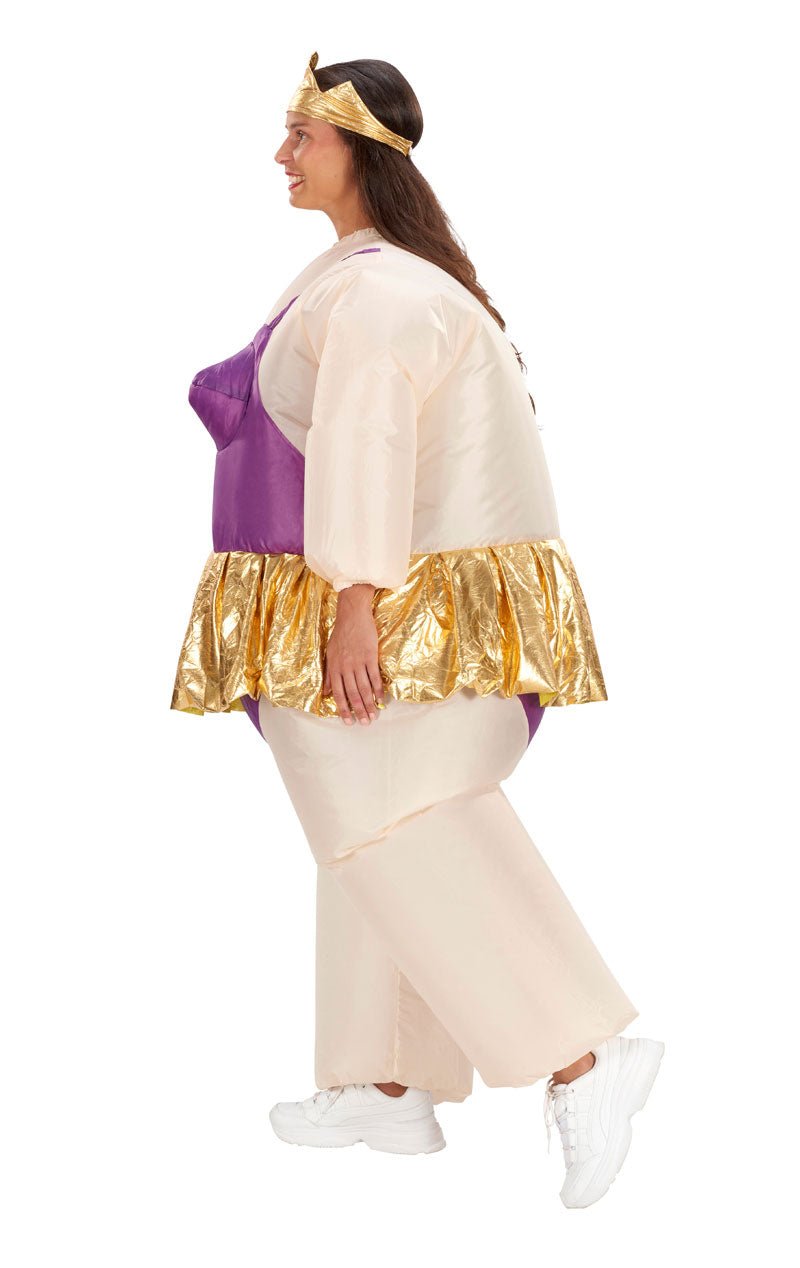 Adult Inflatable Ballerina Costume - Simply Fancy Dress