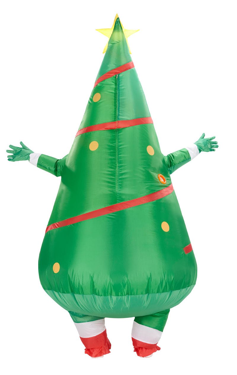 Adult Inflatable Christmas Tree Costume - Simply Fancy Dress