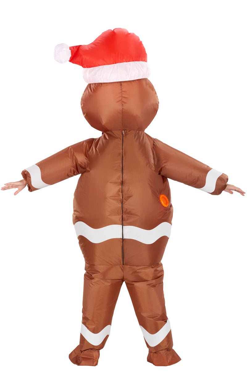 Adult Inflatable Gingerbread Man Costume - Simply Fancy Dress