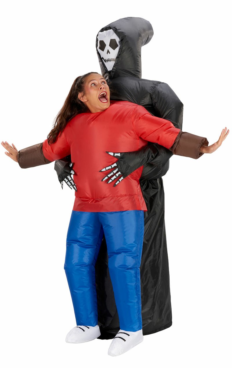 Adult Inflatable Grim Reaper Costume - Simply Fancy Dress