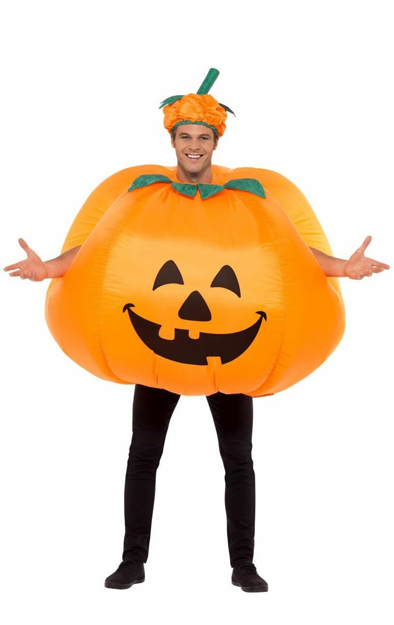 Adult Inflatable Pumpkin Halloween Costume - Simply Fancy Dress