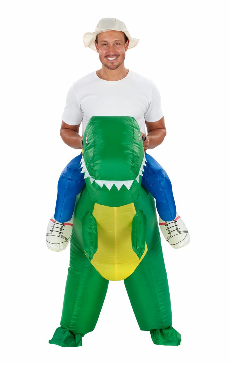 Adult Inflatable Ride on Dinosaur Costume - Simply Fancy Dress