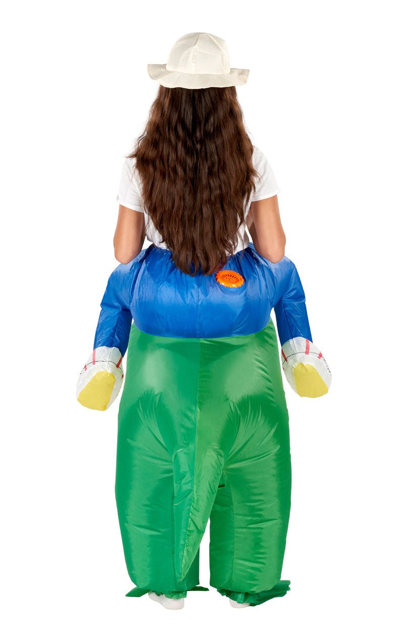 Adult Inflatable Ride on Dinosaur Costume - Simply Fancy Dress