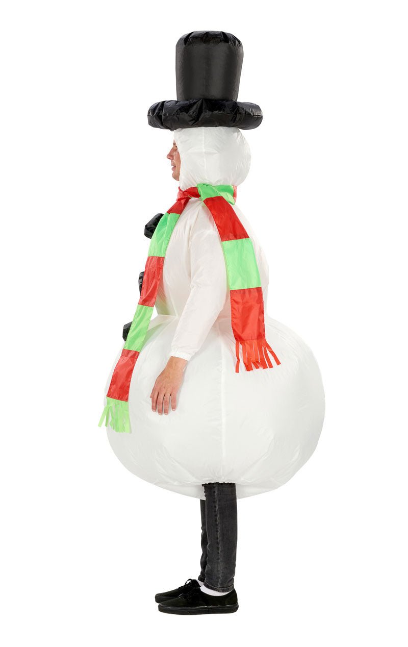 Adult Inflatable Snowman Costume - Simply Fancy Dress