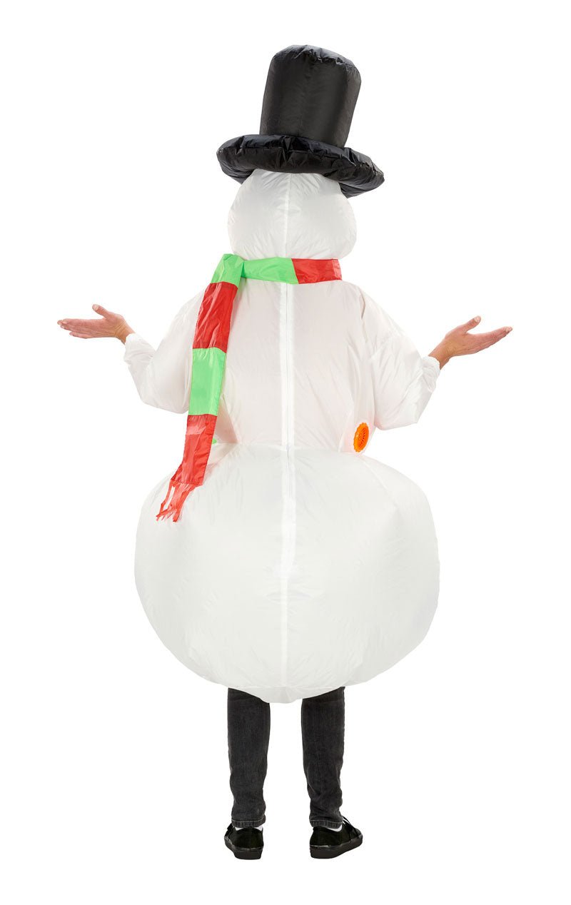 Adult Inflatable Snowman Costume - Simply Fancy Dress