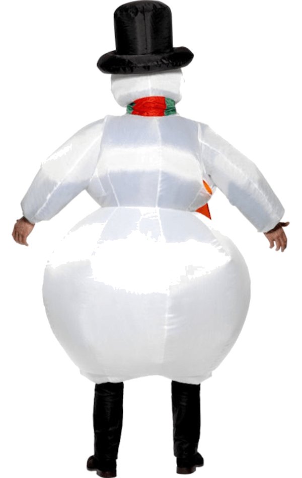Adult Inflatable Snowman Costume - Simply Fancy Dress