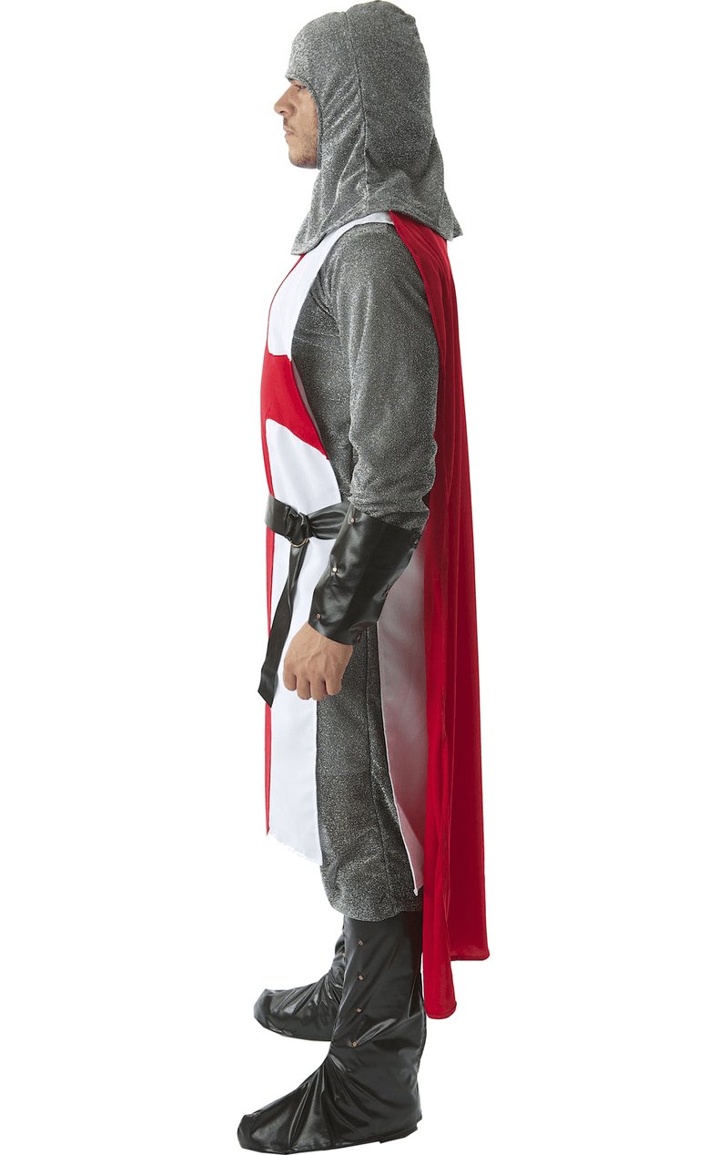 Adult Knight Crusader Fancy Dress Costume - Simply Fancy Dress
