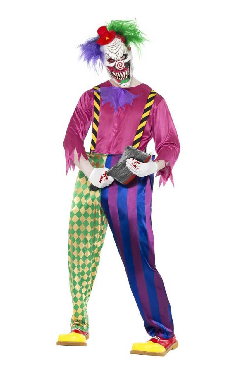 Adult Kolorful Killer Klown Costume - Simply Fancy Dress