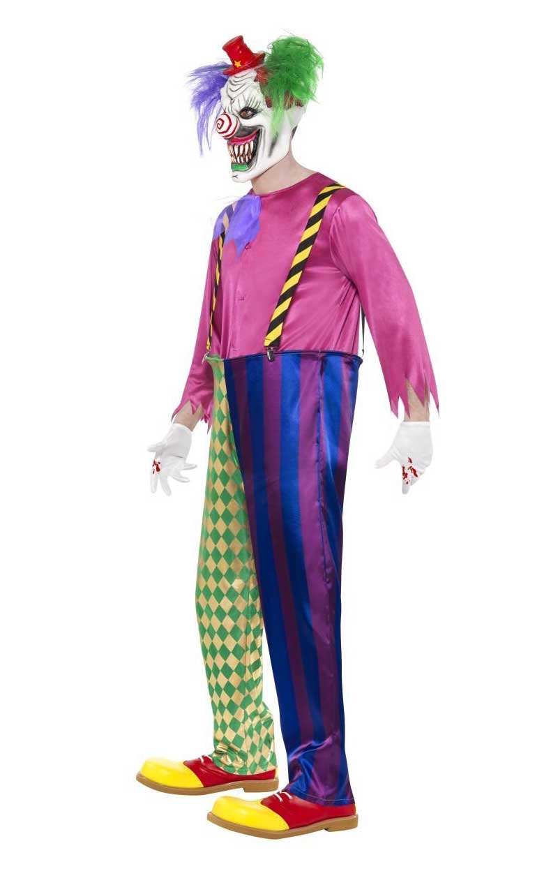 Adult Kolorful Killer Klown Costume - Simply Fancy Dress