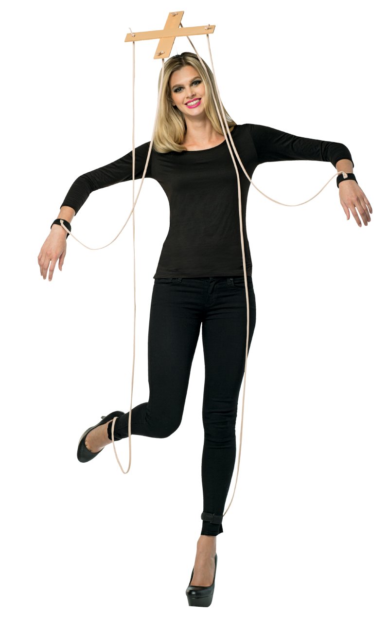 Adult Marionette Puppet String Costume - Simply Fancy Dress