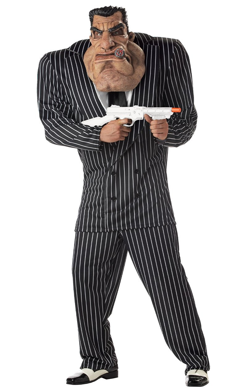 Adult Massive Mobster Gangster Costume - Simply Fancy Dress