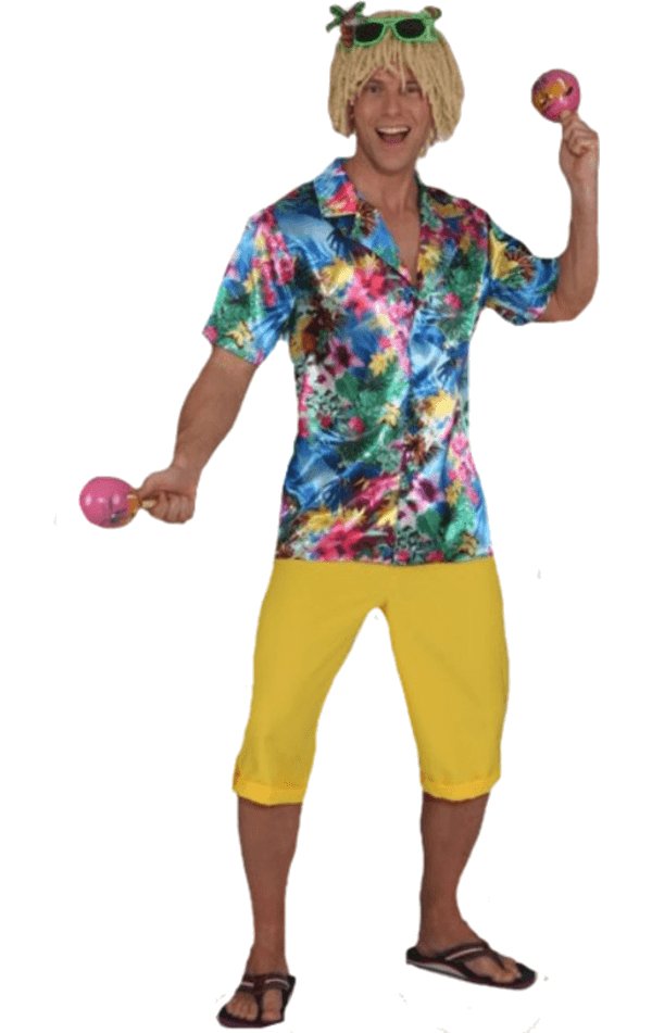 Adult Mens Yellow Shorts - Simply Fancy Dress