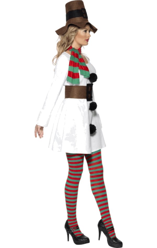 Adult Miss Snowman Costume - Simply Fancy Dress