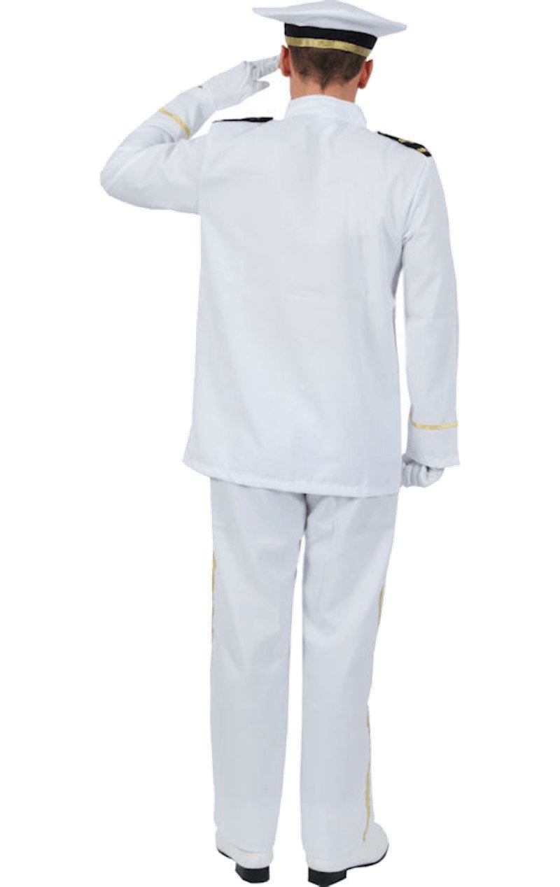 Adult Naval Officer Costume - Simply Fancy Dress