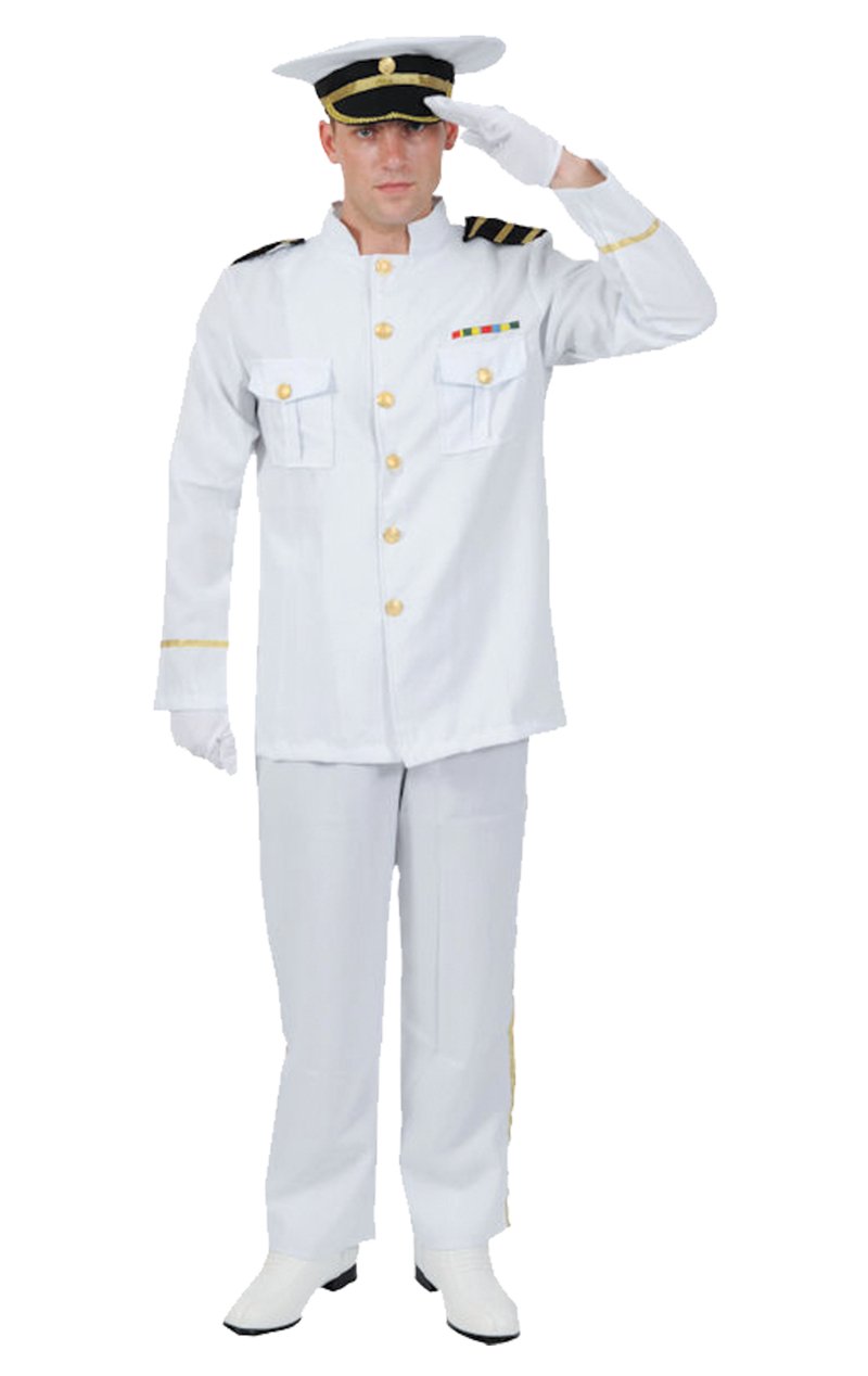 Adult Naval Officer Costume - Simply Fancy Dress