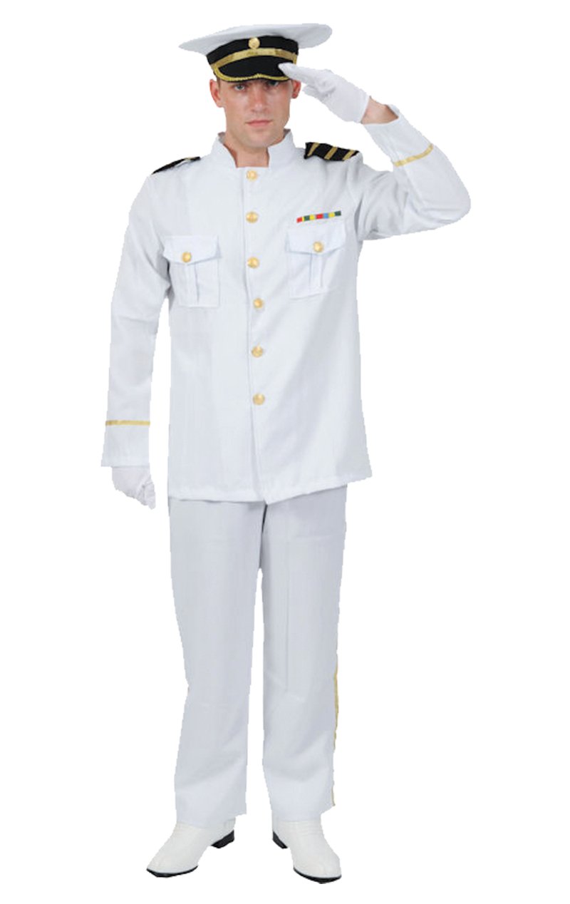 Adult Naval Officer Costume - Simply Fancy Dress