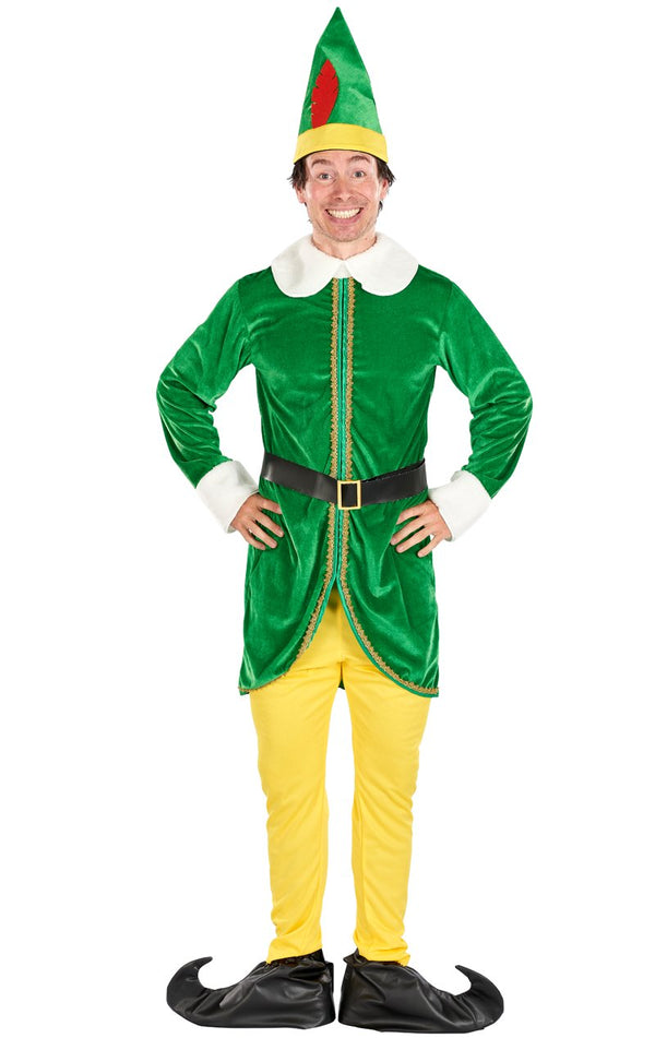 Adult New York Elf Costume - Simply Fancy Dress