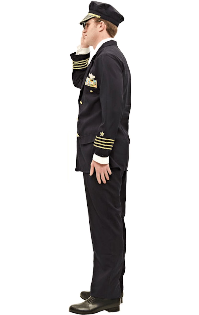 Adult Pilot Uniform Costume - Simply Fancy Dress