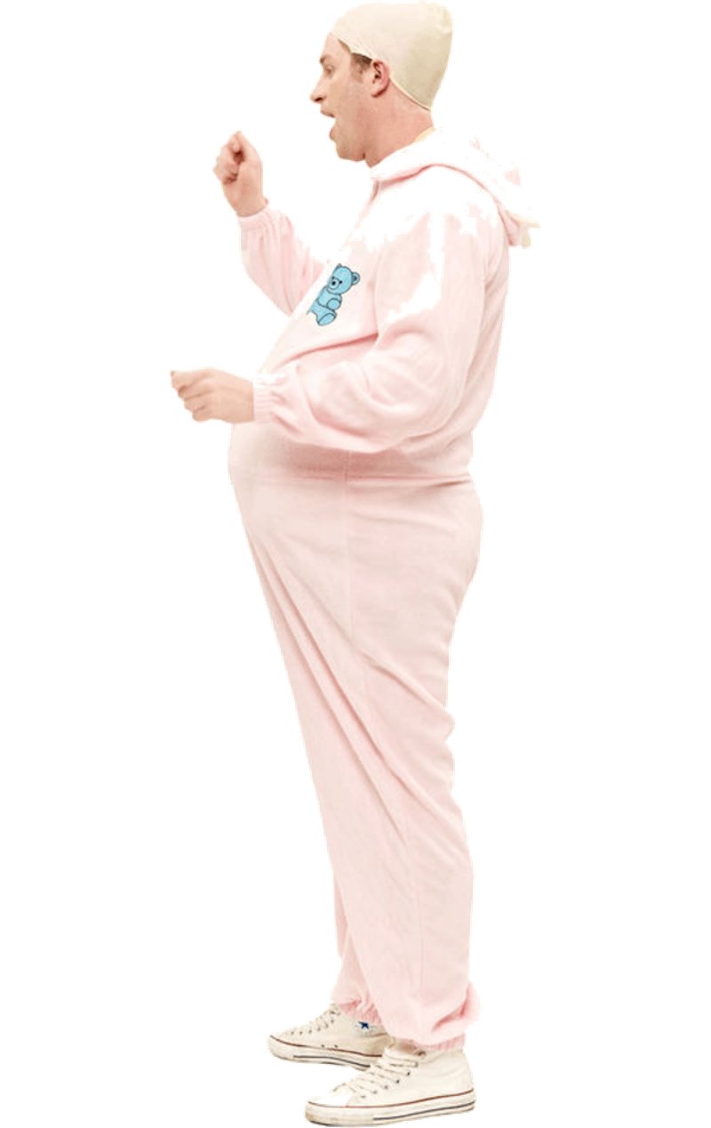 Adult Pink Baby Costume - Simply Fancy Dress