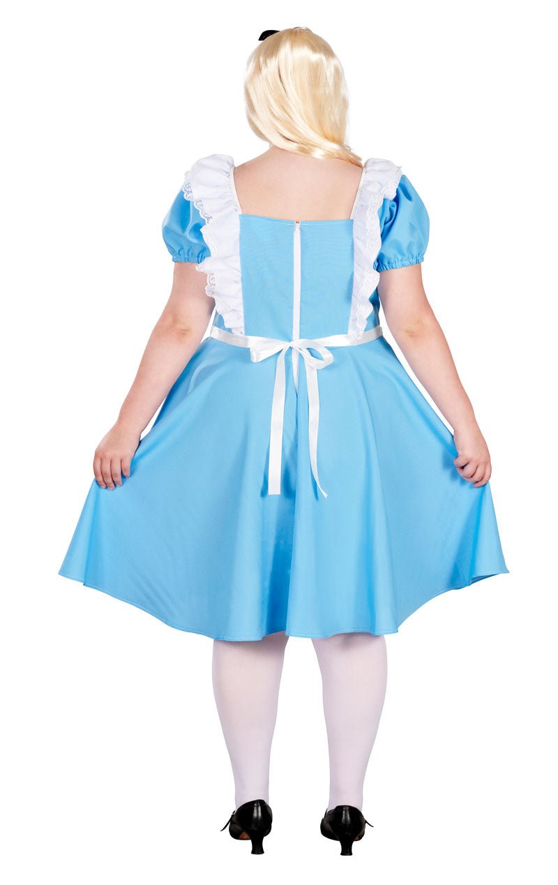 Adult Plus Size Traditional Alice Costume - Simply Fancy Dress