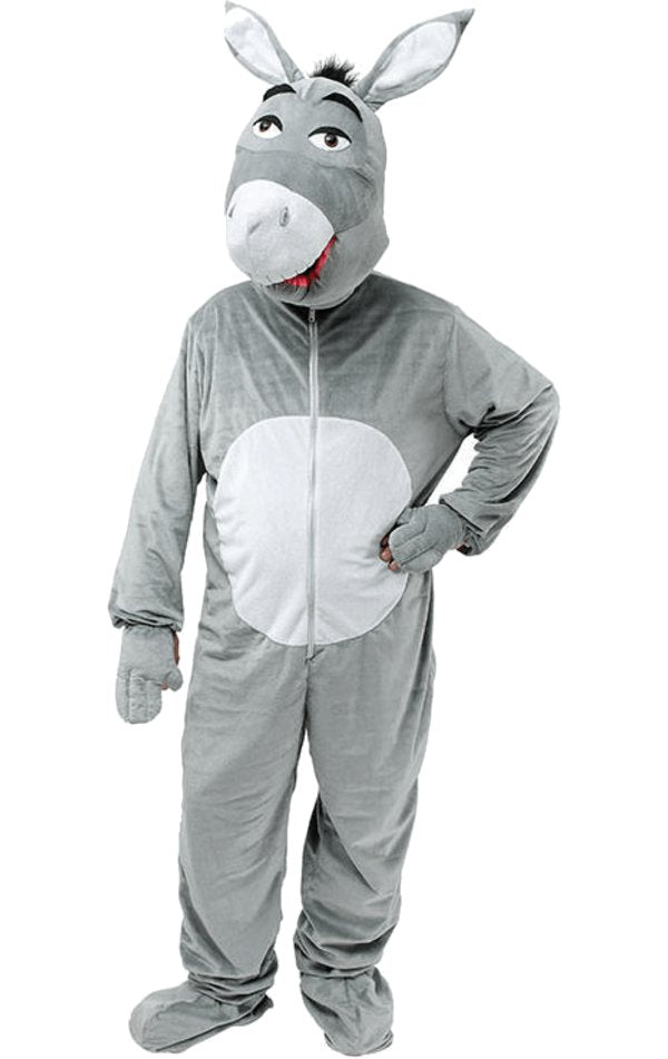 Adult Plush Donkey Shrek Costume - Simply Fancy Dress