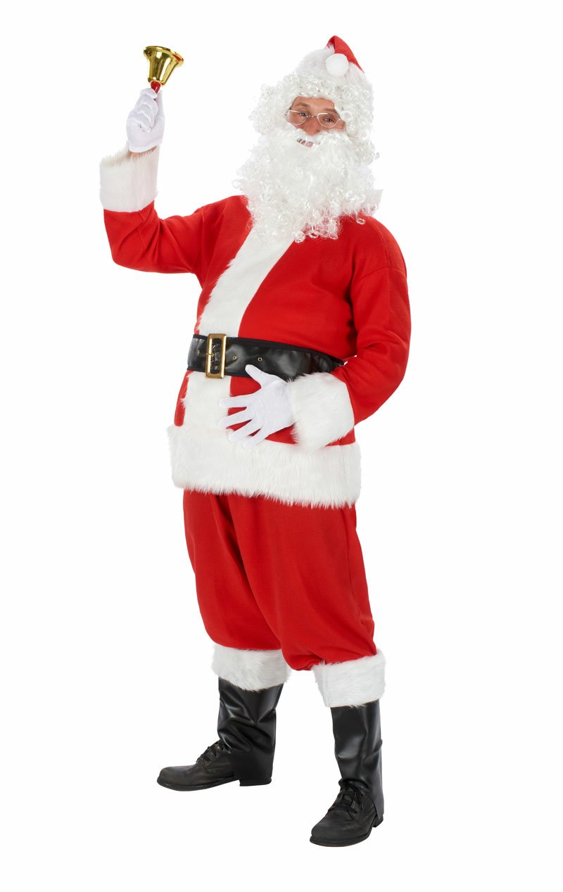 Adult Plush Santa Costume - Simply Fancy Dress