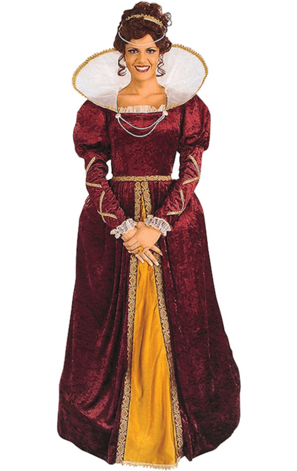 Adult Queen Elizabeth Costume - Simply Fancy Dress