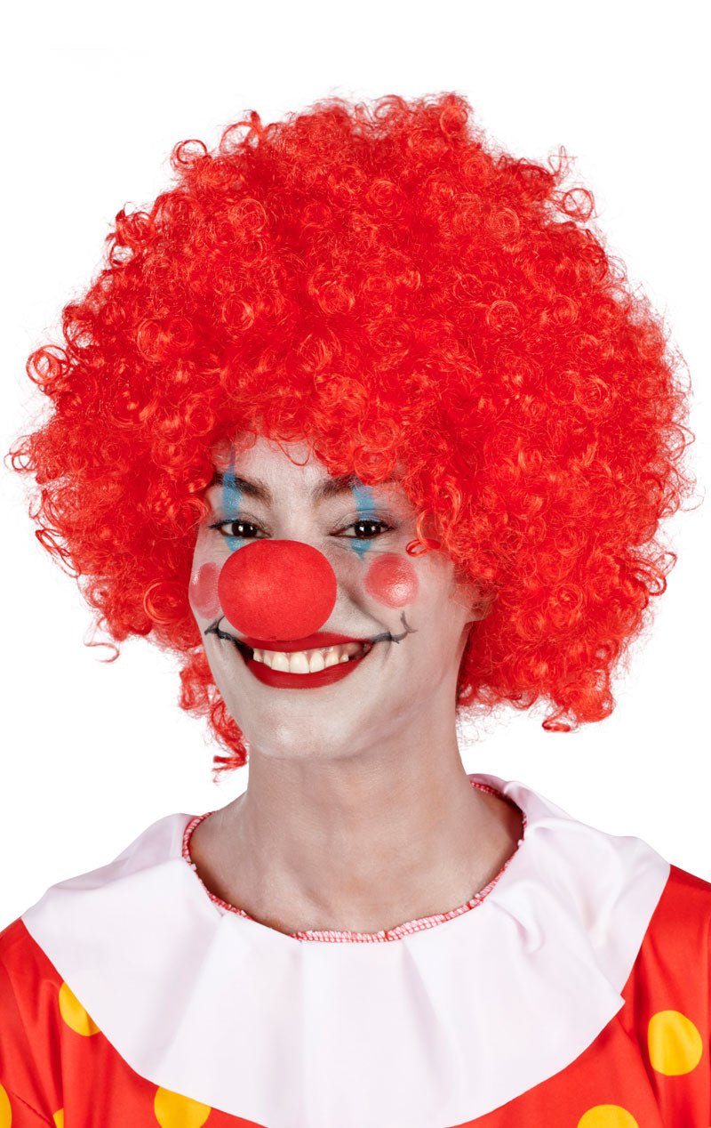 Adult Red Afro Wig Accessory - Simply Fancy Dress