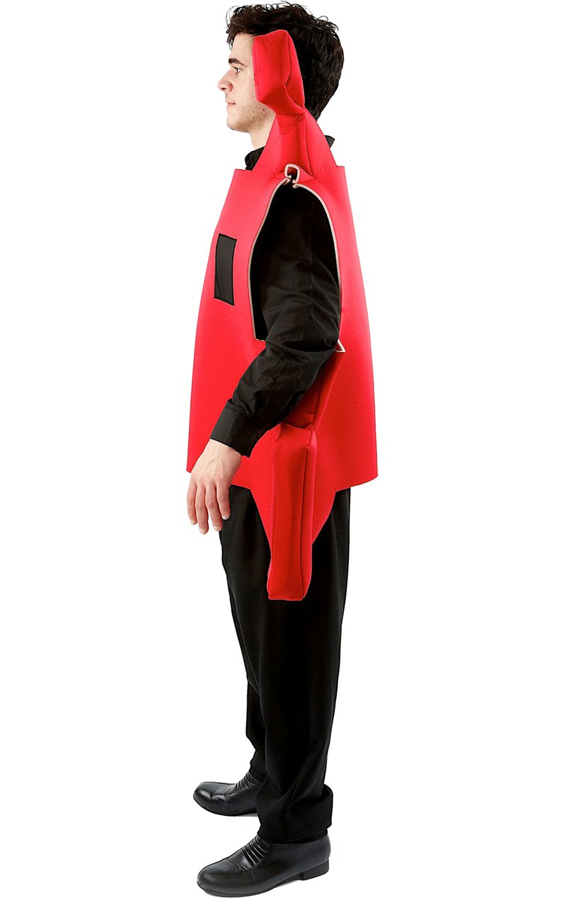 Adult Red Space Arcade Game Costume - Simply Fancy Dress