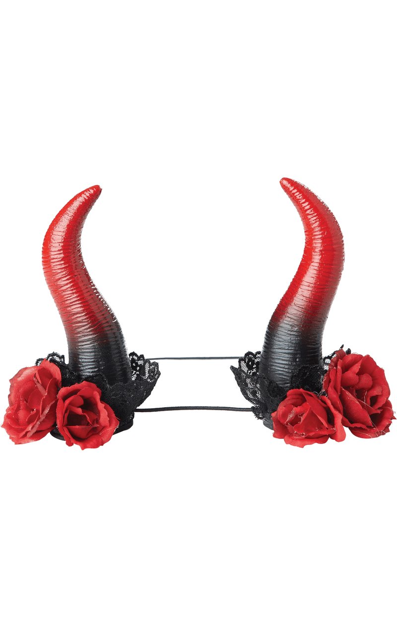 Adult Rose Enchantress Devil Horns - Simply Fancy Dress