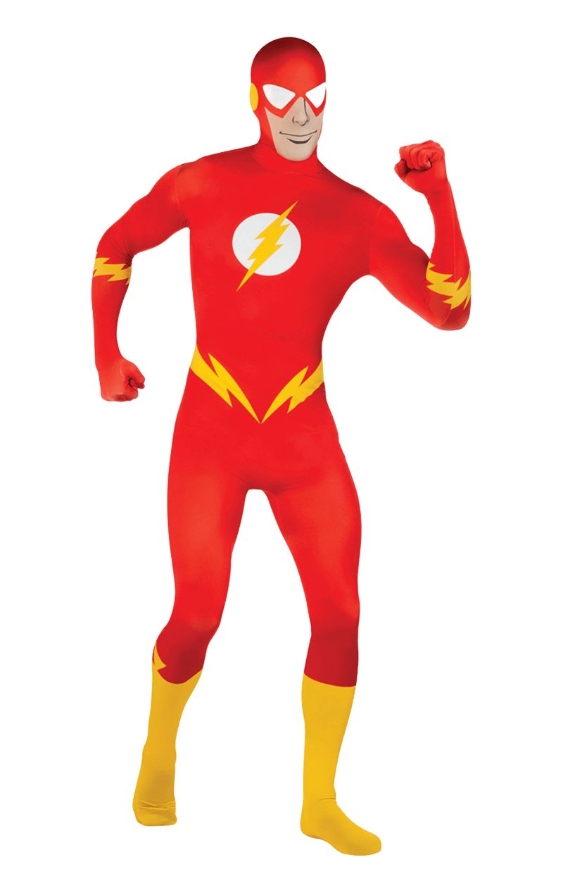 Adult Second Skin The Flash Costume - Simply Fancy Dress