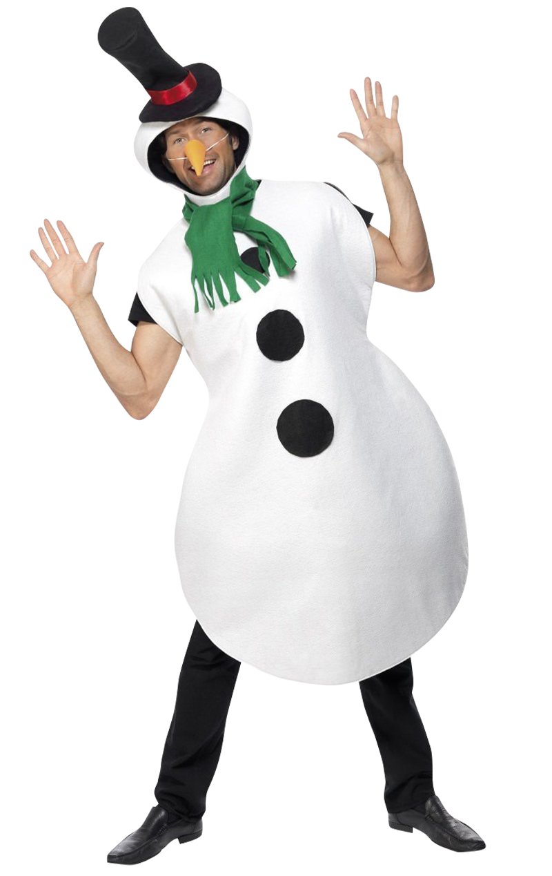 Adult Snowman Costume - Simply Fancy Dress