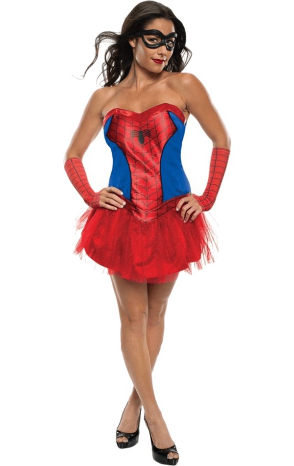 Adult Spider Girl Tutu Dress Costume - Simply Fancy Dress