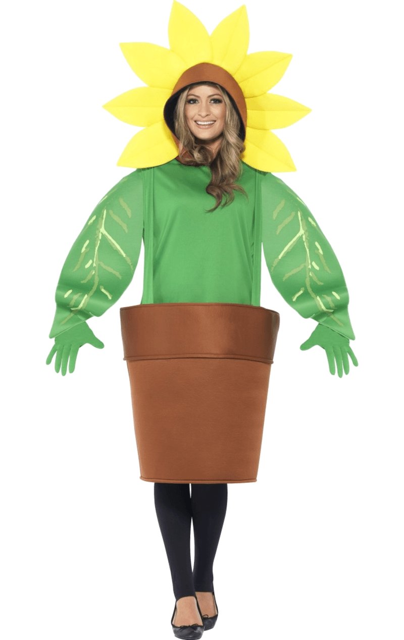 Adult Sunflower Costume - Simply Fancy Dress