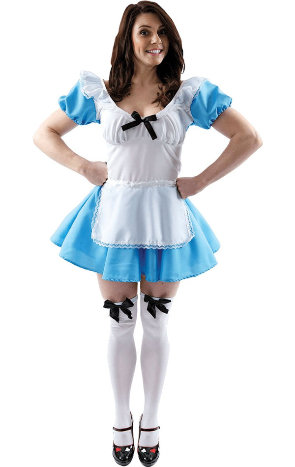 Adult Traditional Alice in Wonderland Costume - Simply Fancy Dress
