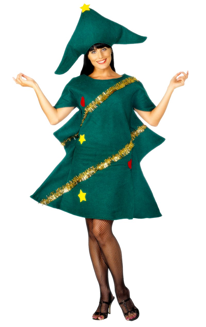 Adult Traditional Christmas Tree Dress - Simply Fancy Dress