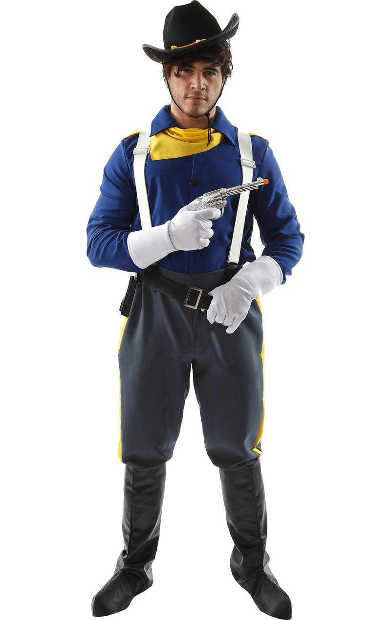 Adult US Cavalry Costume - Simply Fancy Dress