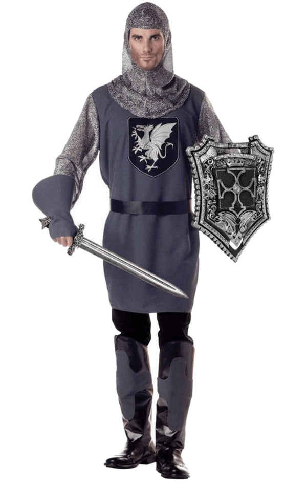 Adult Valiant Knight Costume - Simply Fancy Dress