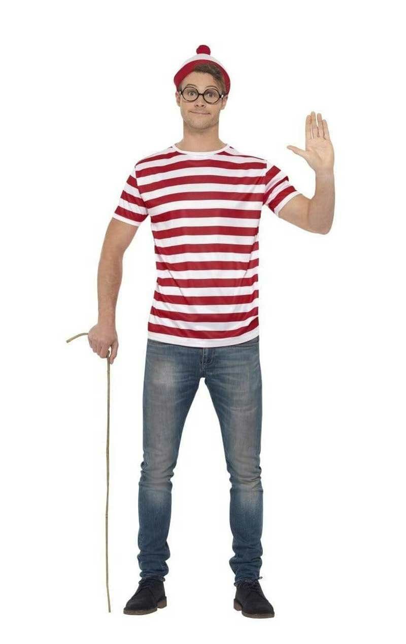 Adult Wheres Wally Kit Costume - Simply Fancy Dress
