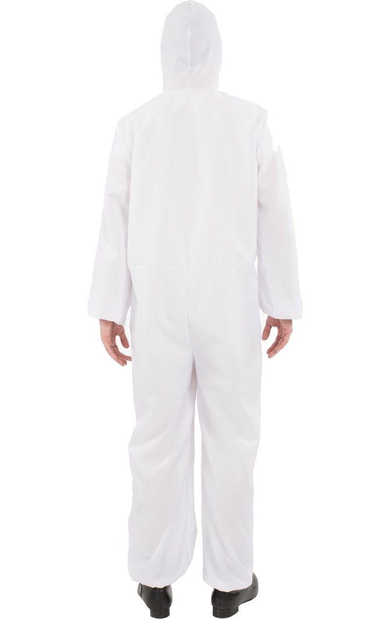 Adult White Hazmat Suit Costume - Simply Fancy Dress