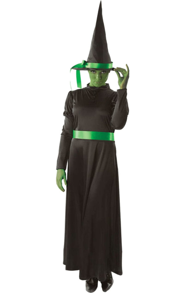 Adult Wicked Green West Witch Costume - Simply Fancy Dress