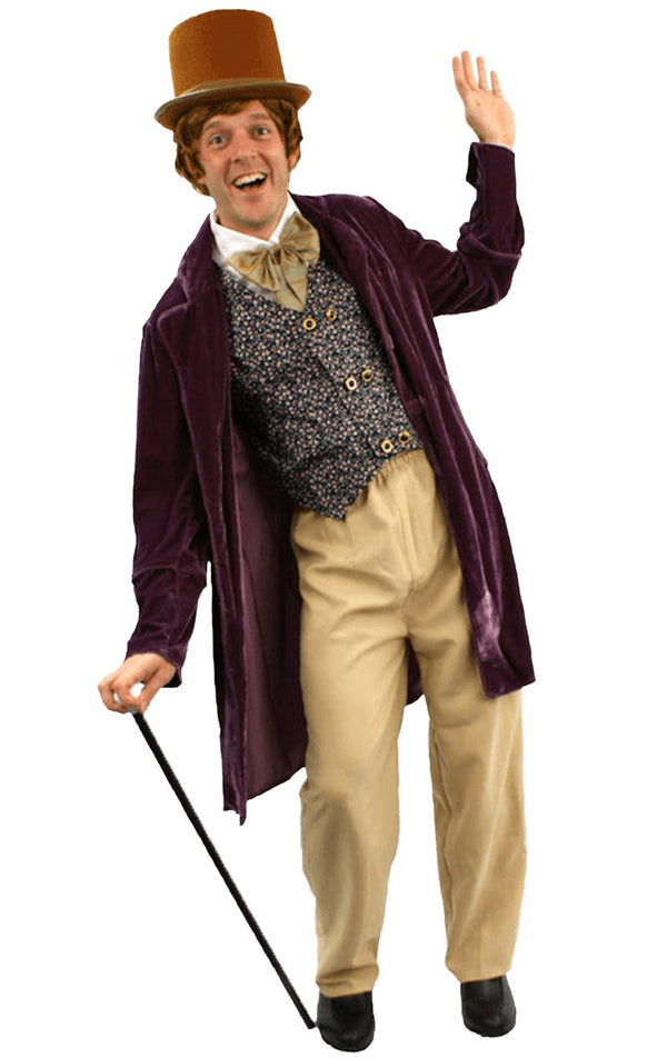 Adult Willy Wonka Movie Costume - Simply Fancy Dress